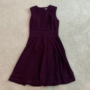Purple short dress